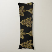 Coussins Longs Décorations scandinaves nordiques d'arbres de Noël (Devant (Vertical))