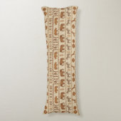 Coussins Longs Decorative Tribal Border Safari ID1243 (Devant (Vertical))