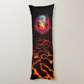 Coussins Longs Déesse du feu PELE (Dos (Vertical))