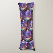 Coussins Longs "Défi de la gravité accepté" (Devant (Vertical))