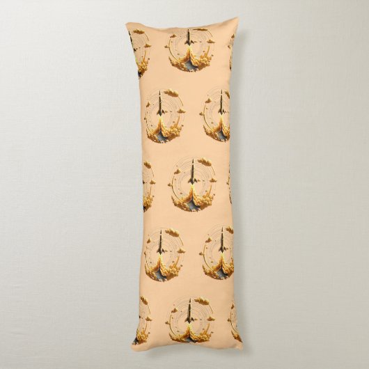 Coussins Longs "Défi de la gravité accepté" (Dos (Vertical))