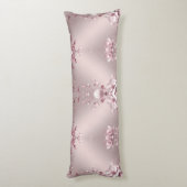 Coussins Longs Delicate Pink Floral Body Pillow (Dos (Vertical))