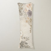 Coussins Longs Dentelle et fleurs (devant Vertical)