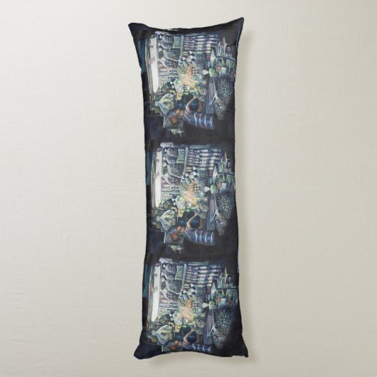 Coussins Longs Déplacé l'objectif, Singapour (Dos (Vertical))