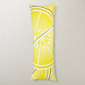 Coussins Longs Des coins de citron funky ! (devant Vertical)