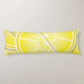 Coussins Longs Des coins de citron funky ! (Dos)