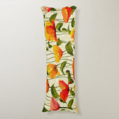 Coussins Longs Des pavots brillants (Devant (Vertical))