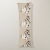 Coussins Longs Desert Hyena Birthday – Minimal Botanical Illustra (Devant (Vertical))