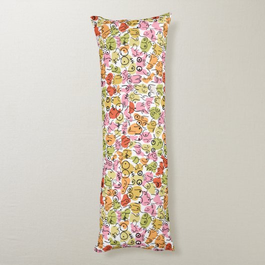 Coussins Longs design amusant (Dos (Vertical))