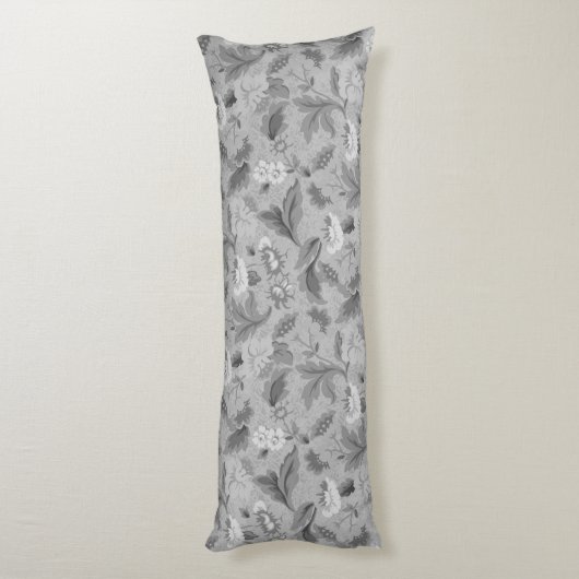 Coussins Longs Design arrière - plan gris-blanc mignon (Dos (Vertical))