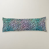 Coussins Longs Design de la série Leopard Iridescente 8 (Dos)