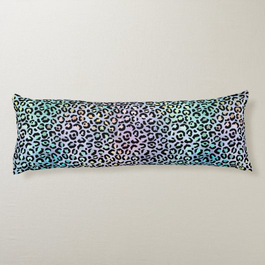 Coussins Longs Design de la série Leopard Iridescente 8 (Dos)