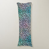 Coussins Longs Design de la série Leopard Iridescente 8 (Devant (Vertical))