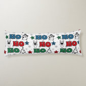 Coussins Longs Design de Noël Ho-Ho-Ho (Dos)