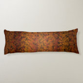 Coussins Longs Design de style mosaïque aux tons chauds (Dos)