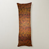 Coussins Longs Design de style mosaïque aux tons chauds (Dos (Vertical))