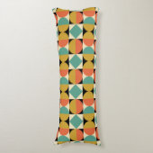 Coussins Longs Design géométrique moderne du milieu du siècle (Devant (Vertical))