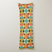 Coussins Longs Design géométrique moderne du milieu du siècle (Dos (Vertical))