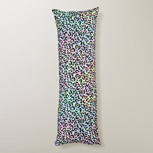 Coussins Longs Design Iridescendant Leopard Series 5 (Dos (Vertical))