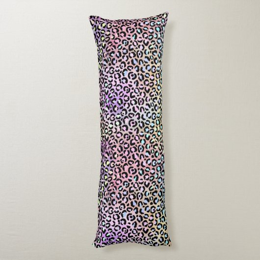Coussins Longs Design Iridescendant Leopard Series 6 (Dos (Vertical))