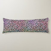 Coussins Longs Design Iridescendant Leopard Series 6 (Devant)