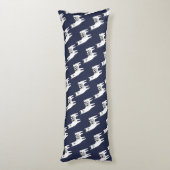 Coussins Longs Design moderne Sketchy Aztec Llamas (Dos (Vertical))