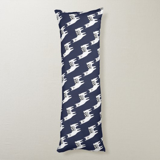 Coussins Longs Design moderne Sketchy Aztec Llamas (Dos (Vertical))