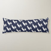 Coussins Longs Design moderne Sketchy Aztec Llamas (Devant)