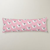 Coussins Longs Design moderne Sketchy Aztec Llamas (Dos)