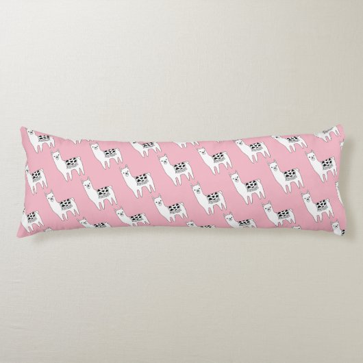 Coussins Longs Design moderne Sketchy Aztec Llamas (Devant)