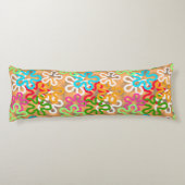 Coussins Longs Design Motif africain Ankara (Dos)