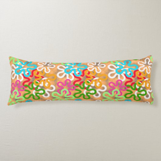 Coussins Longs Design Motif africain Ankara (Devant)