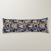 Coussins Longs Design textile élégant avec floral complexe (Dos)