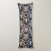 Coussins Longs Design textile élégant avec floral complexe (Dos (Vertical))