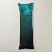 Coussins Longs Design Turquoise Damask (Dos (Vertical))