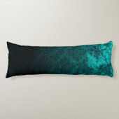 Coussins Longs Design Turquoise Damask (Devant)