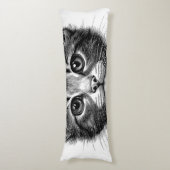 Coussins Longs Dessin adorable de Young Cat (Devant (Vertical))