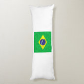 Coussins Longs Dessin de peinture à l'huile du Brésil (Dos (Vertical))