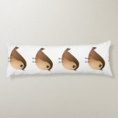 Coussins Longs Dessin d'Oiseau de Bruant (Dos)