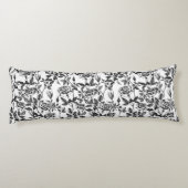 Coussins Longs dessin rose (Dos)