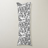 Coussins Longs dessin rose (Devant (Vertical))