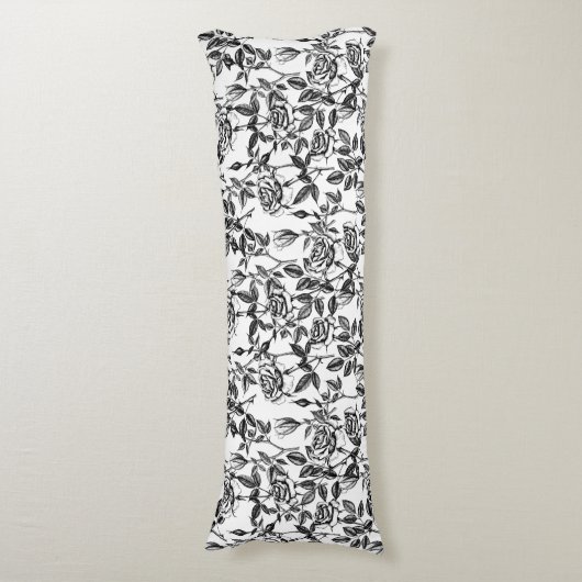 Coussins Longs dessin rose (Devant (Vertical))