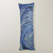 Coussins Longs Détail "Starry Night" fermé par Van Gogh (Dos (Vertical))