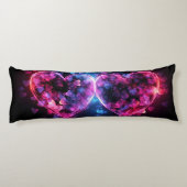 Coussins Longs Deux coeurs (Dos)