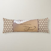 Coussins Longs Deux Coeurs Dans L'Oreiller Du Sable (Devant)