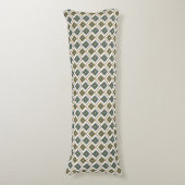 Coussins Longs Diamante en vert (Devant (Vertical))