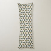 Coussins Longs Diamante en vert (Dos (Vertical))