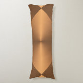 Coussins Longs Diamants de brillance en cuivre (Devant (Vertical))