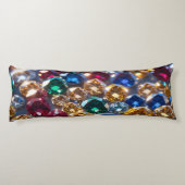 Coussins Longs Diamants De Couleurs Diverses (Dos)