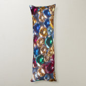 Coussins Longs Diamants De Couleurs Diverses (Dos (Vertical))